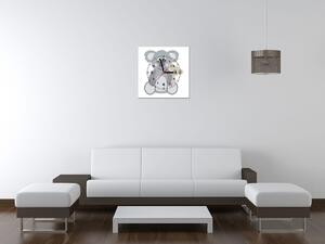 Gario Órás falikép Koala Méret: 30 x 30 cm
