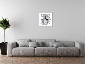Gario Órás falikép Koala Méret: 30 x 30 cm