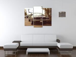 Gario Órás falikép Ford Mustang, 55laney69 - 3 részes Méret: 90 x 70 cm