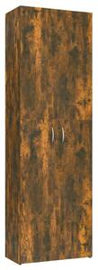 VidaXL Irodaszekrény - Füstös Tölgy - 60x32x190 cm