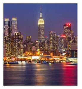 Nem szőtt fotótapéta manhattan éjszaka 225 x 250 cm