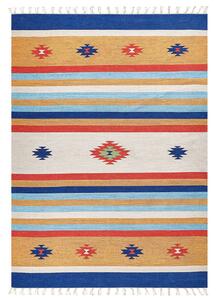 Szőnyeg TARONIK Színes 200 x 300 cm Pamut Kilim