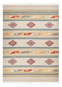 Szőnyeg APARAN Bézs 140 x 200 cm Pamut Kilim
