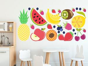 Gario Gyerek falmatrica Vidám gyümölcs Méret: 200 x 100 cm