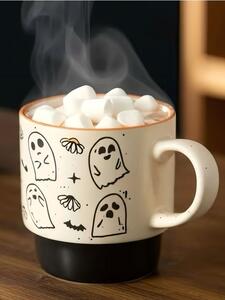 Sinsay - Bögre Halloween mintával - búzaszínű
