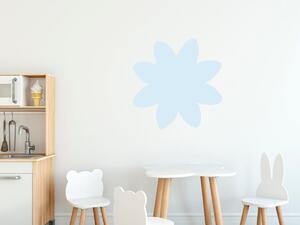 Gario Gyerek falmatrica Egyszeru kék virág Méret: 10 x 10 cm