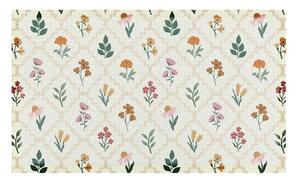 PVC lábtörlő 40x70 cm Vintage Floral Stamp – Artsy Doormats