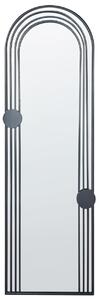 Falitükör AJAIN 45 cm 146 cm Fém Fekete