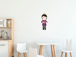 Gario Gyerek falmatrica Szép herceg Méret: 10 x 10 cm