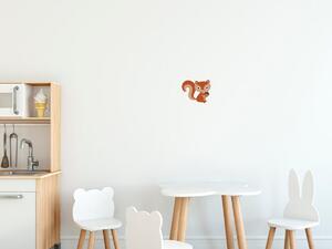 Gario Gyerek falmatrica Piros mókuska Méret: 20 x 20 cm