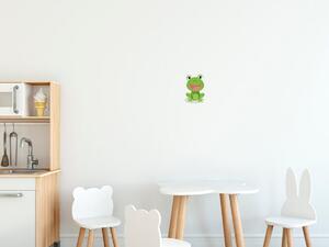 Gario Gyerek falmatrica Zöld béka Méret: 10 x 10 cm