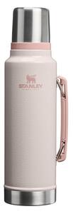 Világos rózsaszín rozsdamentes acél termosz 1,4 l Legendary Classic Bottle Hammertone Rose Quartz – Stanley
