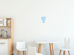 Gario Gyerek falmatrica Kis kék mackó Méret: 10 x 10 cm