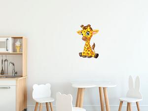 Gario Gyerek falmatrica Kis zsiráf Méret: 10 x 10 cm