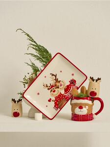 Sinsay - Karácsonyi tál reindeer-rel - többszínű