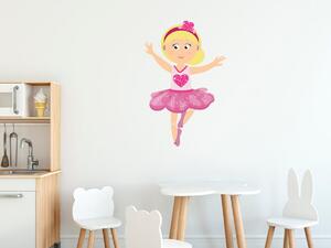 Gario Gyerek falmatrica Táncoló balerina Méret: 10 x 10 cm