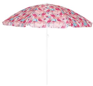 Kerti napernyő FLAMINGO 200 cm, rózsaszín