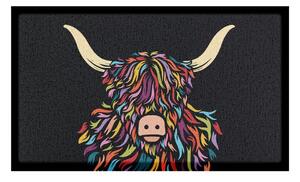 PVC lábtörlő 40x70 cm Highland Cow – Artsy Doormats