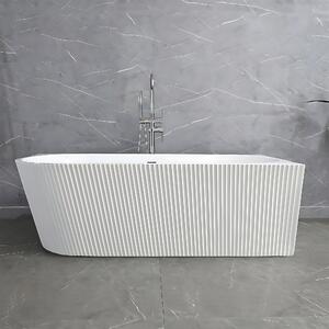 Rea Wenus, akril sarokkád 1700x800x575 mm, jobb oldali, fehér, REA-W0130