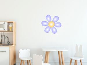 Gario Gyerek falmatrica Szép lila virág Méret: 20 x 20 cm