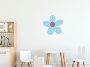Gario Gyerek falmatrica Kék virág Méret: 10 x 10 cm