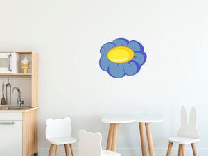 Gario Gyerek falmatrica Nagy kék virág Méret: 10 x 10 cm