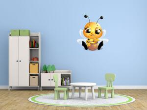Gario Gyerek falmatrica Méhecske mézzel Méret: 100 x 100 cm