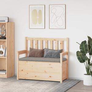 Tömör fenyőfa pad 112,5 x 51,5 x 96,5 cm