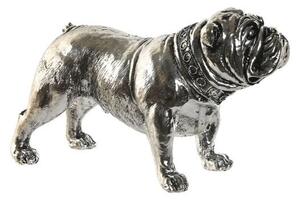 Bulldog Figura Ezüst