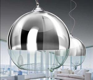 Silver Ball egyágú függesztett lámpa