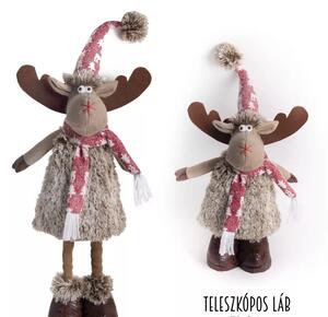 Rénszarvas figura teleszkópos lábbal 70cm