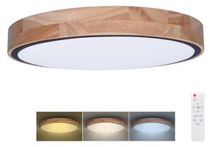 Solight Solight WO8006 - LED Dimmelhető lámpa IRON OAK LED/60W/230V 3000-6500K átm. 51 cm + távirányító SL1529