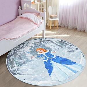 Kék gyerek szőnyeg ø 80 cm Comfort – Mila Home