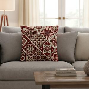 Párnahuzat gobelin Bordeaux Chenille IT114