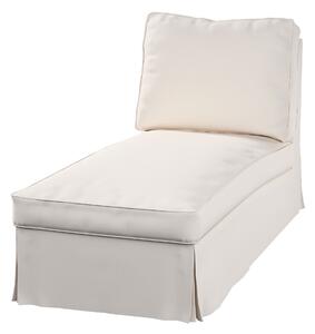Huzat Ikea Ektorp karfa nélküli fekvőfotelhez (egyenes háttámla) termék színe bézs szövet fonott