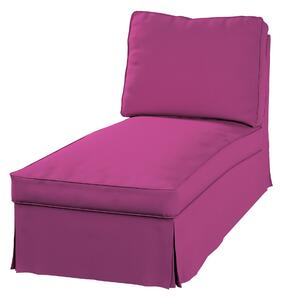 Huzat Ikea Ektorp karfa nélküli fekvőfotelhez (egyenes háttámla) termék színe rózsaszín szövet fonott