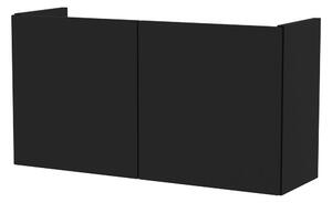 Fekete moduláris polcrendszer 224x190 cm Bridge – Tenzo