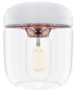 Umage Fehér-réz üveg függőlámpa Acorn 14 cm