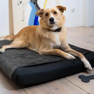 Fekete ortopédiai matrac kutyáknak 90x70 cm Ori XL – Rexproduct