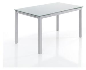 Bővíthető étkezőasztal üveg asztallappal 80x140 cm New Daily – Tomasucci