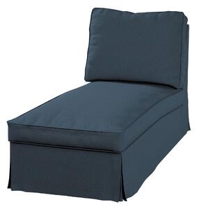 Huzat Ikea Ektorp karfa nélküli fekvőfotelhez (egyenes háttámla) termék színe kék szövet fonott