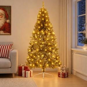 Műanyag Hajtogatós Karácsonyfa 120 cm 150 LED Meleg fehér