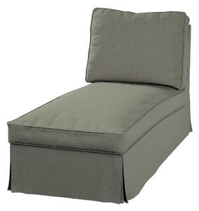 Huzat Ikea Ektorp karfa nélküli fekvőfotelhez (egyenes háttámla) termék színe szürke szövet fonott