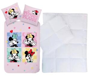 Minnie egér ovis ágynemű szett (mozaik)