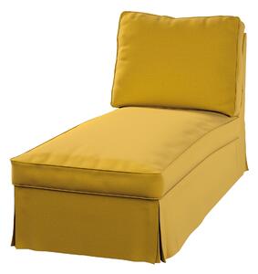 Huzat Ikea Ektorp karfa nélküli fekvőfotelhez (egyenes háttámla) termék színe sárga szövet welwet
