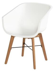 Fehér műanyag kerti szék szett 2 db-os Amalia – Hartman