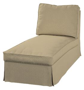 Huzat Ikea Ektorp karfa nélküli fekvőfotelhez (egyenes háttámla) termék színe zöld szövet fonott