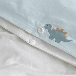 Egyszemélyes pamut gyerek ágyneműhuzat 140x200 cm Mini dinosaur – Happy Friday