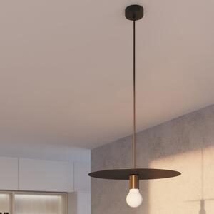 Fekete függőlámpa ø 40 cm Livago – Nice Lamps
