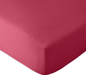 Sötét rózsaszín gumis lepedő 90x190 cm So Soft Easy Iron – Catherine Lansfield